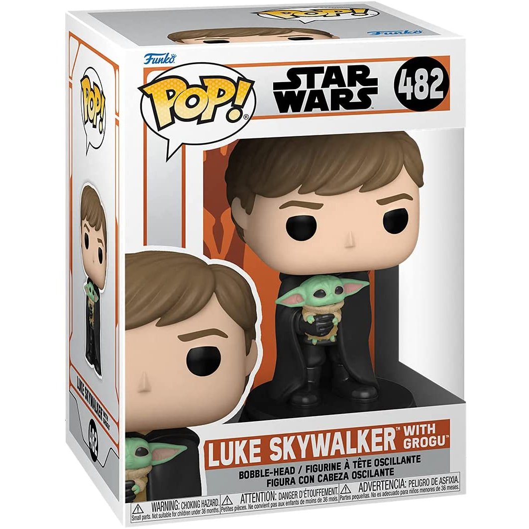 Funko Pop! Star Wars: Mandalorian- Luke with Child Vinyl