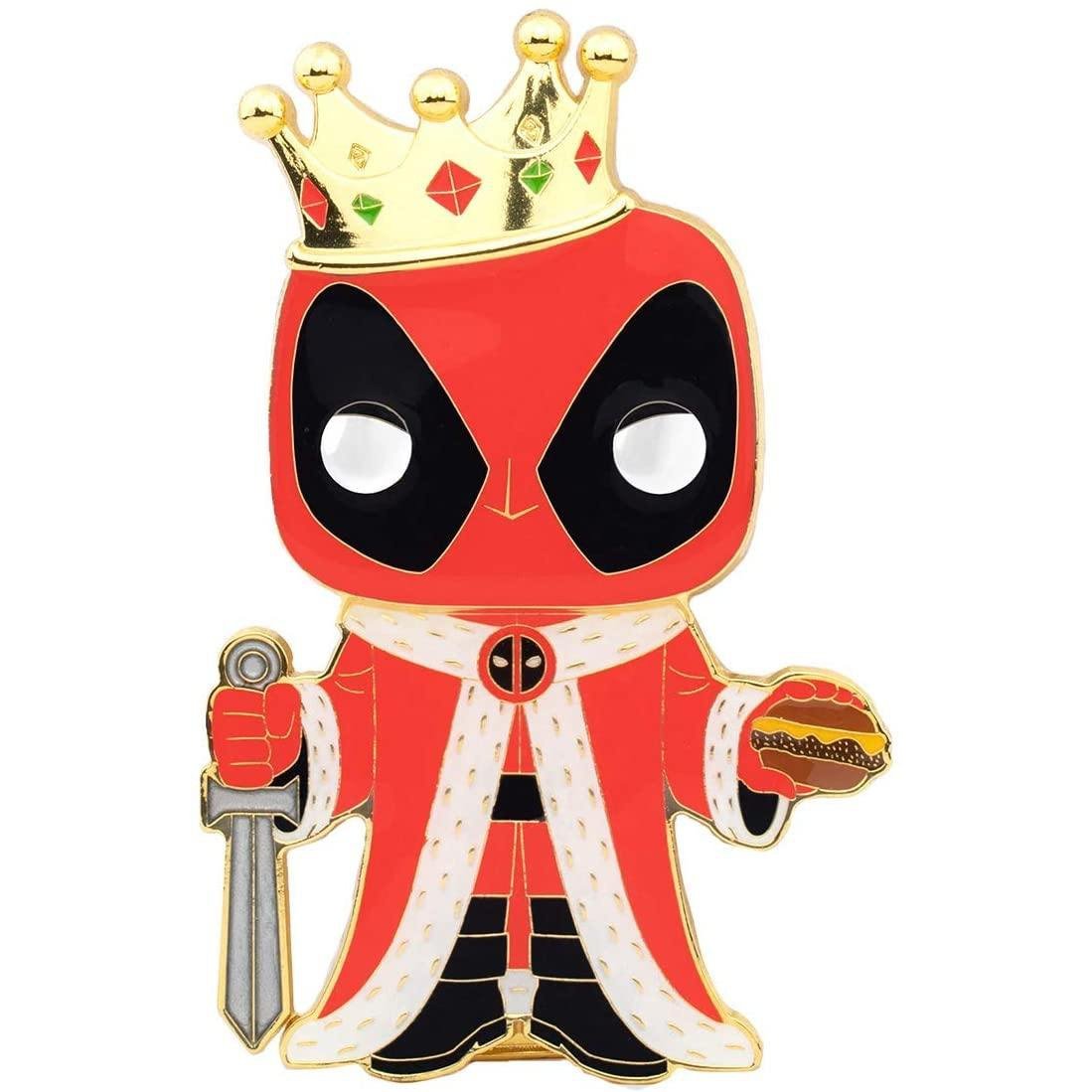 Funko Pop Marvel: Wizard Deadpool Collectible Figure, Multicolor