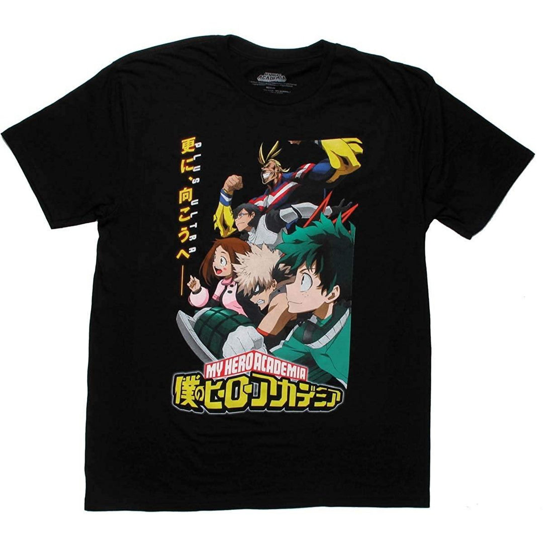 My Hero Academia Plus Ultra Group Adult T-Shirt