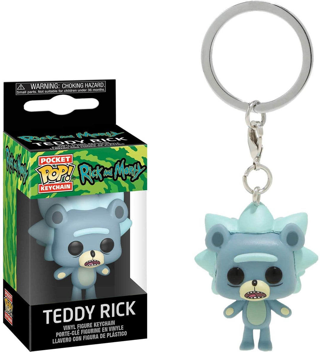 Funko Key Pop Rick and Morty Teddy Rick Vinyl Figure