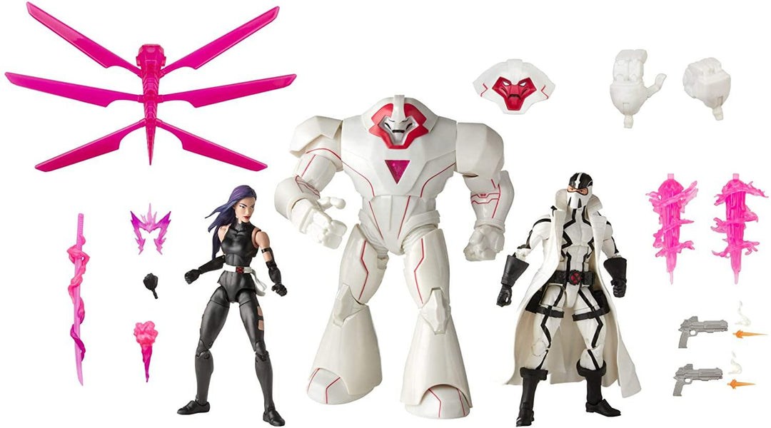 Hasbro Marvel Legends Series X-Men 6" Psylocke, Nimrod, and Fantomex Action Figures 3 Pack