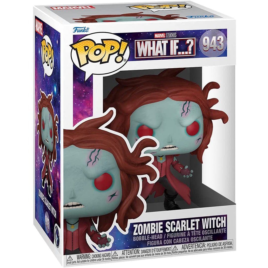 Funko Pop! Marvel: What If? Zombie Scarlet Witch Vinyl Figure – Fundom