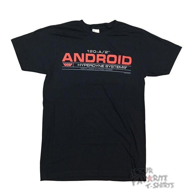 Alien Movie Weyland Yutani Android System Adult T-Shirt