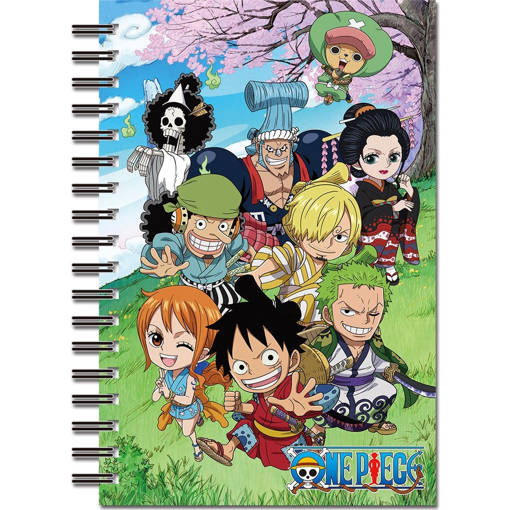 One Piece Notebooks - One Piece Crew Characters Anime Notebook For Student