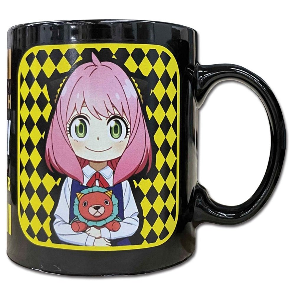  Spy x Family Anime Merch Anya Forger I like Peanuts Heat  Changing 16 OZ Ceramic Coffee Mug Tea Cup : Home & Kitchen
