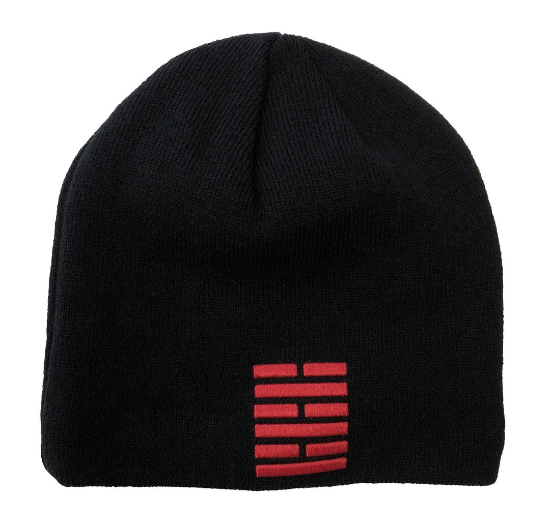 G.I.Joe Snake Eyes Arashikage Symbol New Era Cap Black Knit Beanie