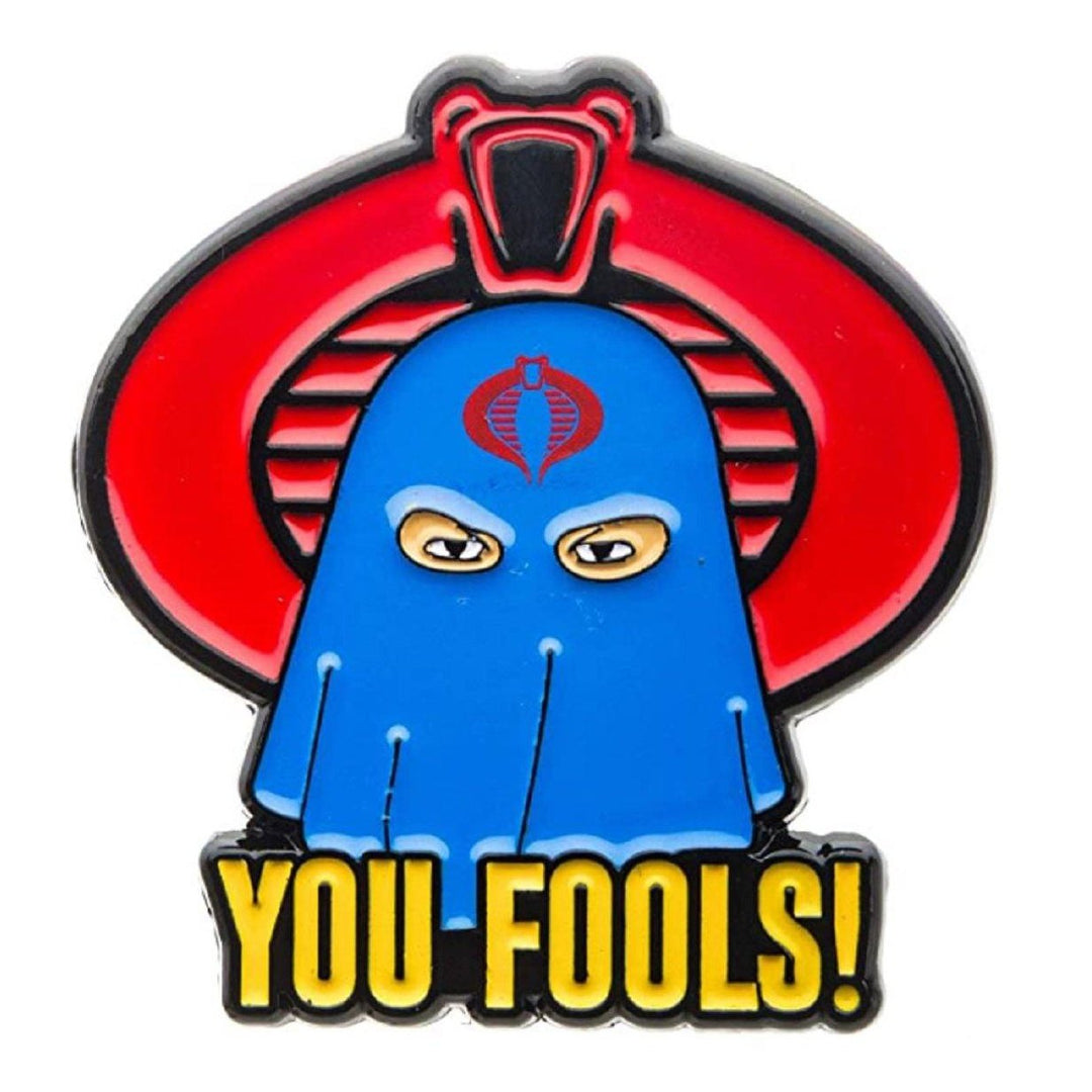 G.I. Joe Cobra Commander "You Fools" Lapel Pin