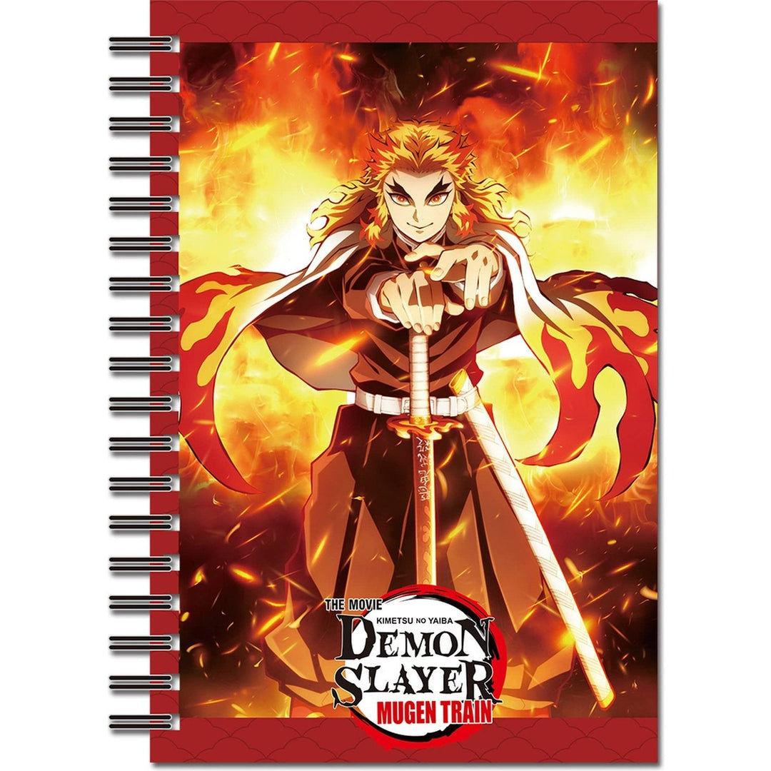 Demon Slayer Mugen Train - Key Art #3 Hardcover Notebook Great Eastern Entertainment - Fundom