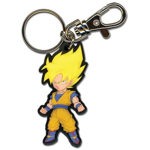 Dragon Ball Z SS Goku Super Saiyan Keychain Great Eastern Entertainment - Fundom