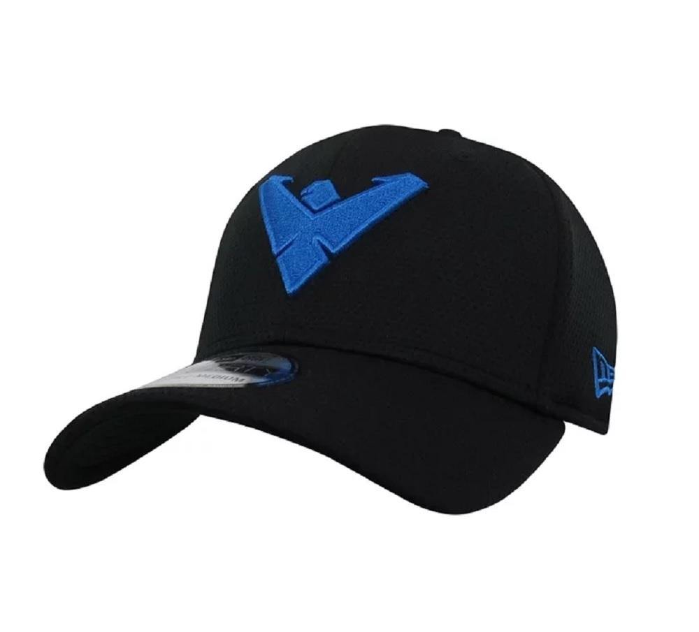 Nightwing Logo Symbol 39Thirty New Era Cap Hat - Large/Xlarge