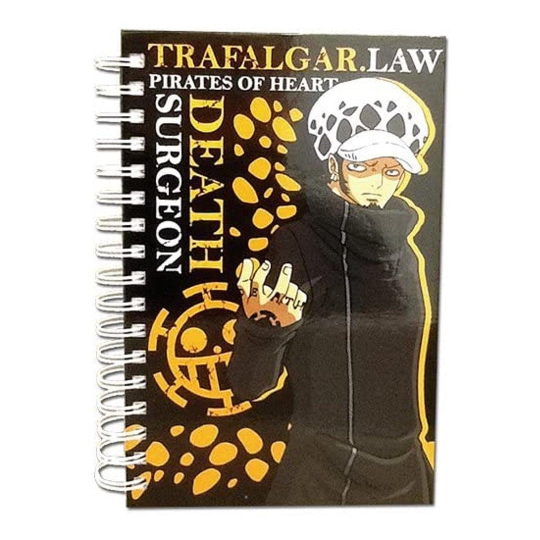 One Piece Law Anime Law Hardcover Spiral Notebook
