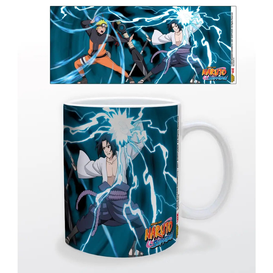 Naruto Shippuden - Naruto vs. Sasuke - Ceramic Coffee Mug – Fundom