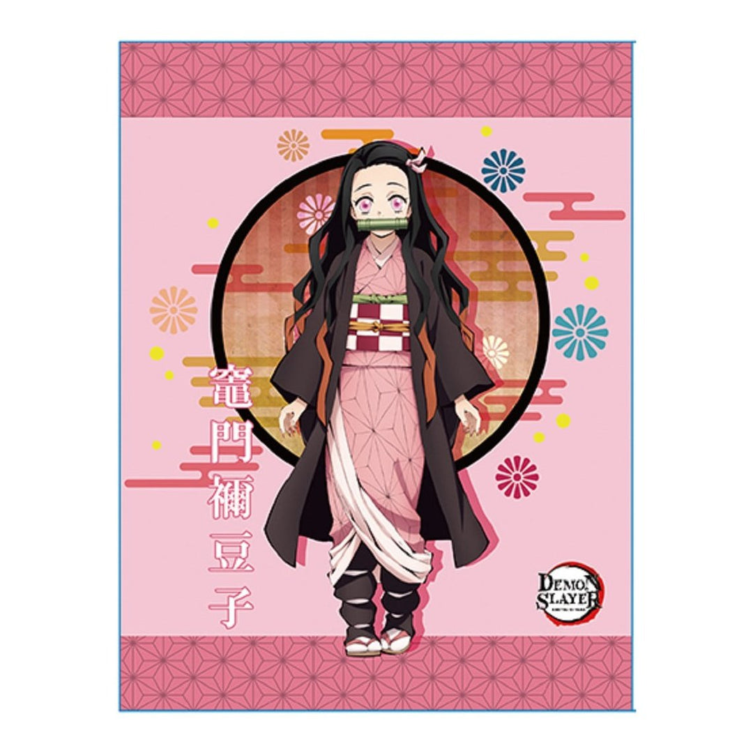 Demon Slayer Nezuko Sublimation Throw Blanket 46in By 60in Great Eastern Entertainment