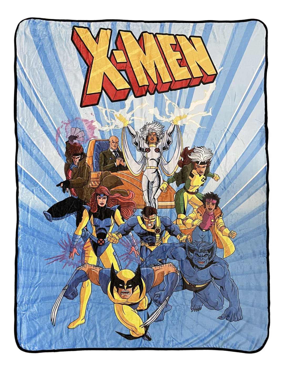Marvel X-Men The Animated Series Group Fleece Throw Blanket