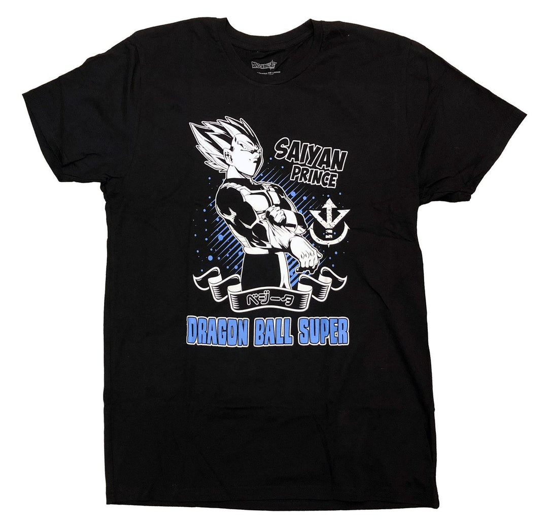 Dragon Ball Super Vegeta Saiyan Prince Adult T-Shirt