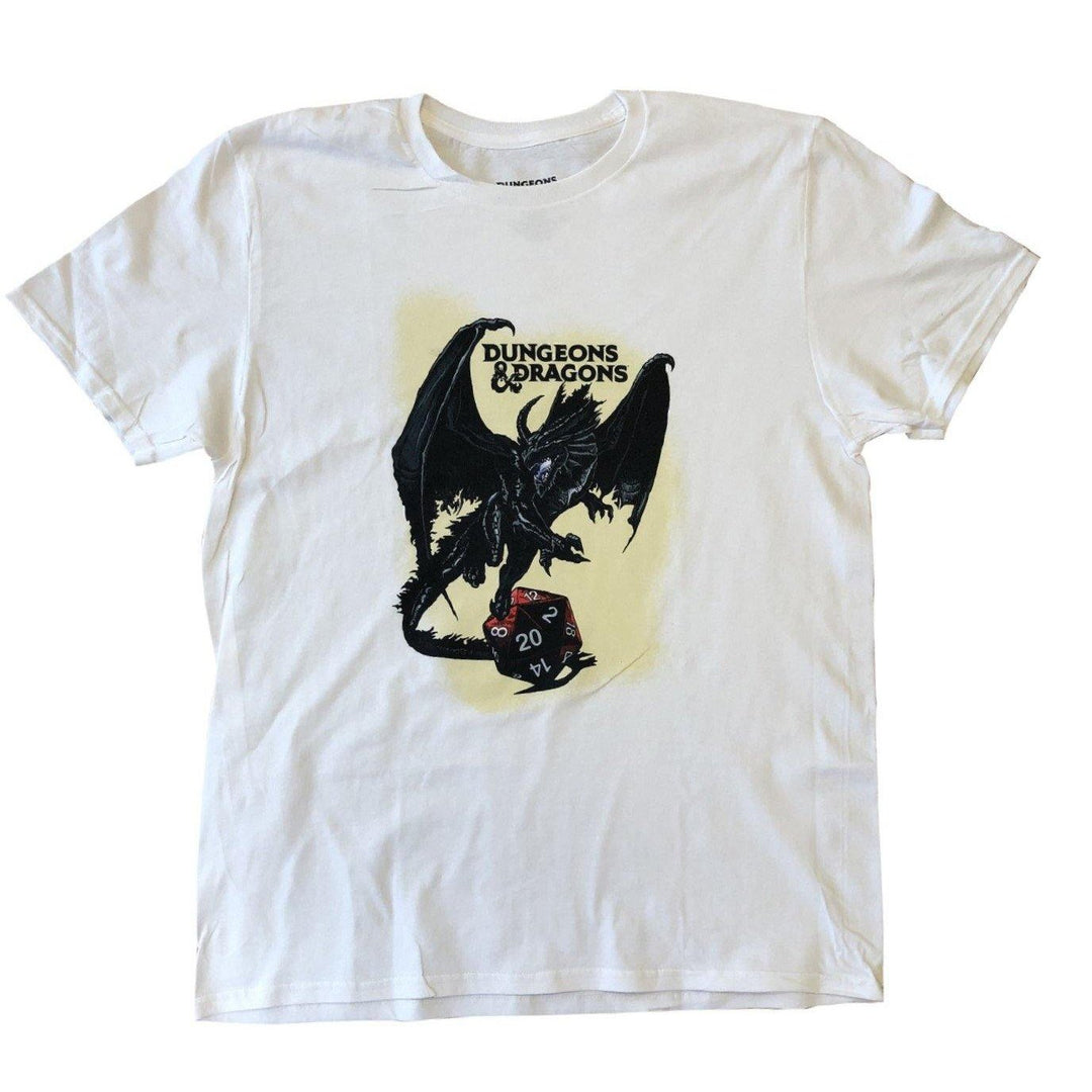 Dungeons and Dragons D&D Gamer White Adult T-Shirt