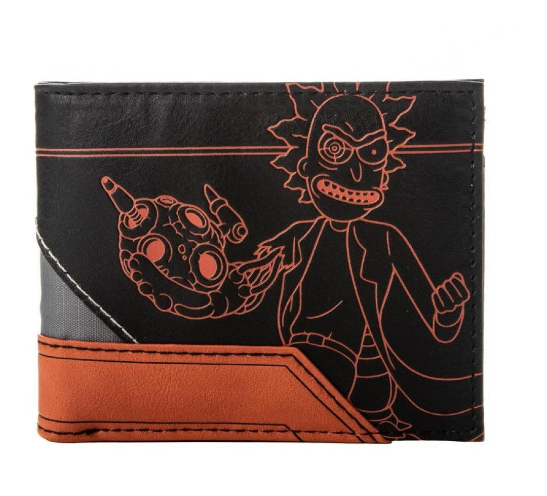 Rick and Morty Layered Material Bifold Wallet