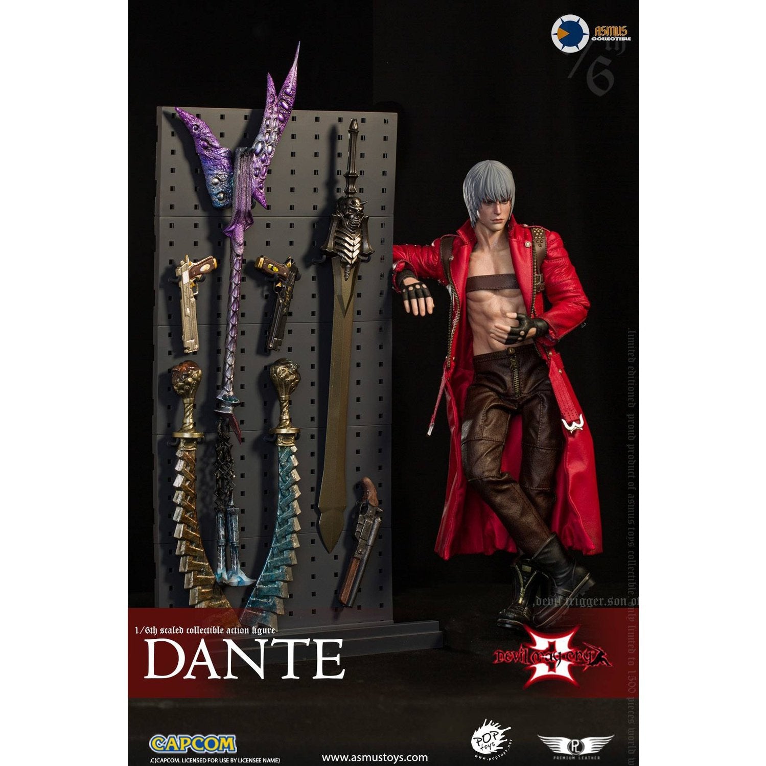Devil May Cry III - Dante 1/6 Scale Figure by Asmus Toys - The Toyark - News