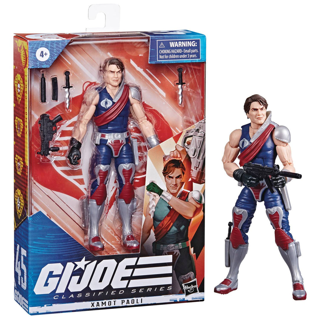 Hasbro G.I. Joe Classified Series Xamot Paoli 6-Inch-Scale Action Figure