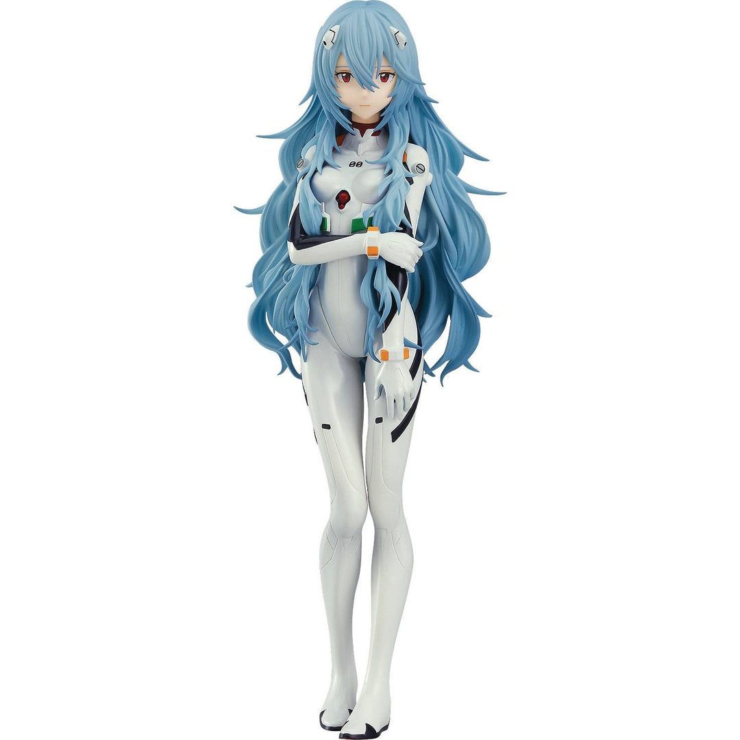 Good Smile Rebuild of Evangelion Rei Long Hair Version Pop Up Parade PVC Figure