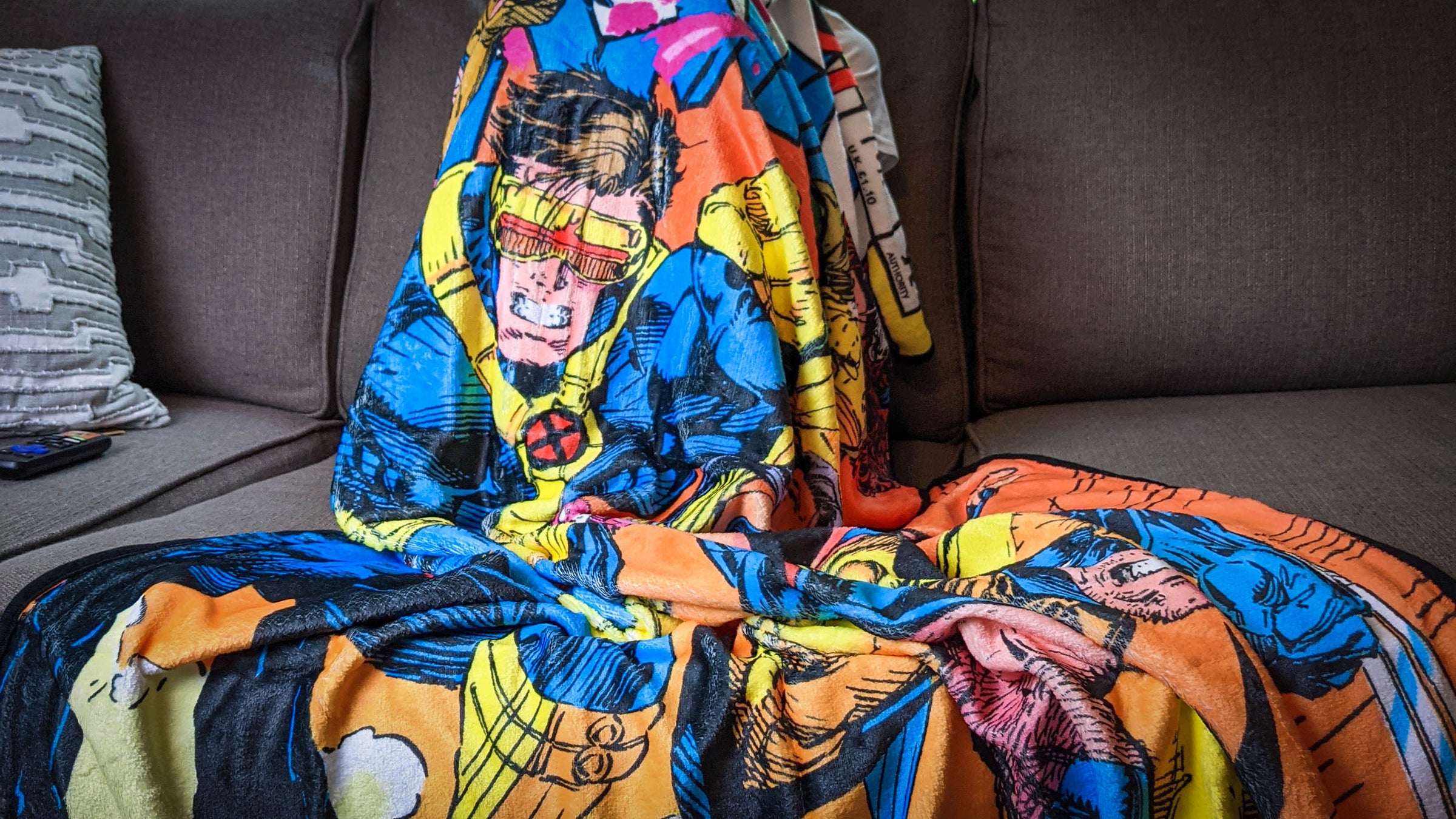 Surreal Entertainment Deadpool Blanket- Officially Licensed