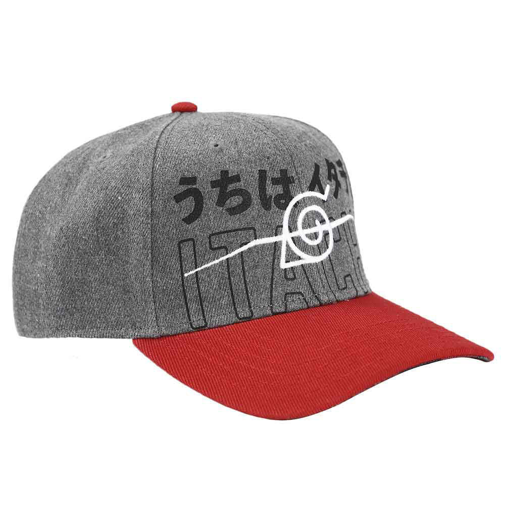 Naruto Itachi Anti Leaf Village Pre-Curved Bill Snapback Hat