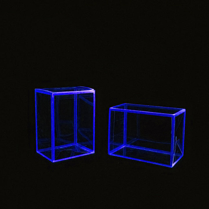 Fundom 0.5mm Purple Glow-in-the-dark Pop Protectors Sleeve Case 5-Pack - 4" Inch Pop! Vinyl Figures