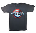 Captain America Civil War Shield Marvel Adult T-Shirt
