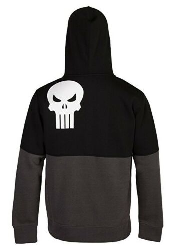Marvel All Hail the Punisher Skull Zip-Up Hoodie