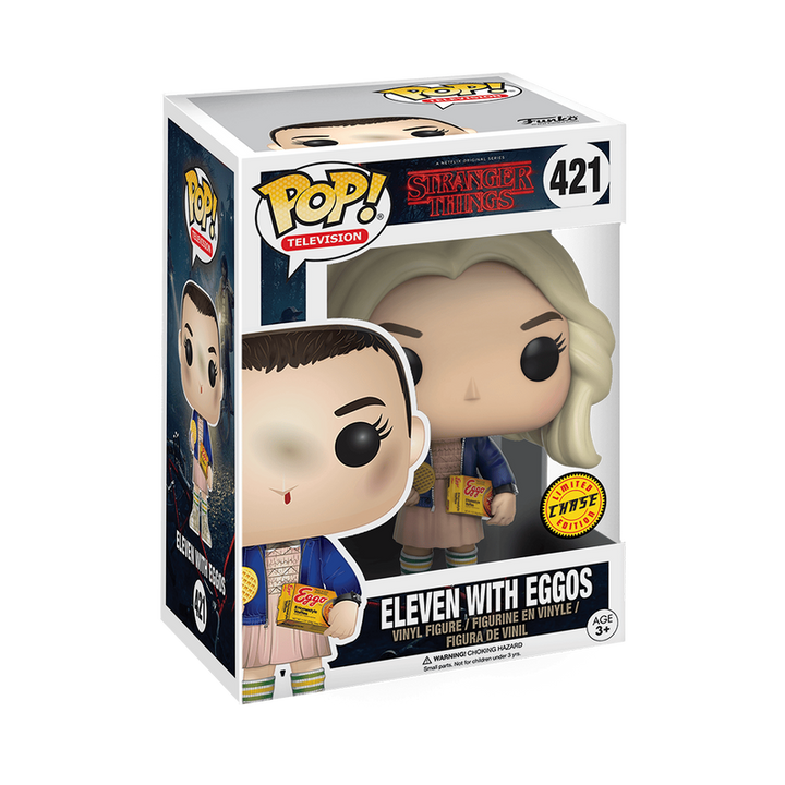 Funko Pop! Television: Stranger Things - Eleven In Wig With Eggos Chase