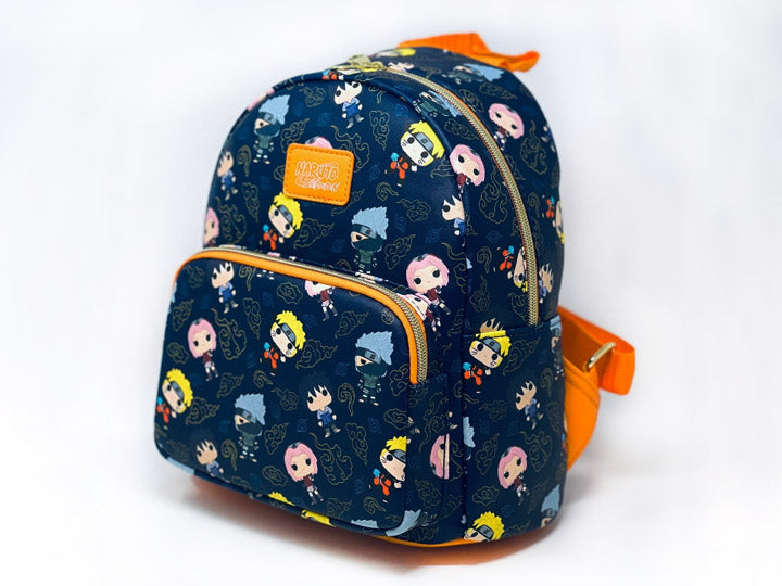 Loungefly - Naruto: Shippuden Team 7 All-Over Print Mini Backpack