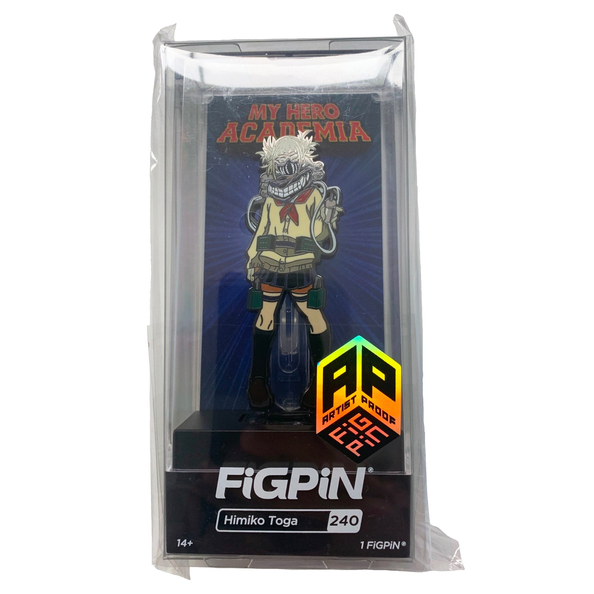 FiGPiN AP Artist Proof My Hero Academia Himiko Toga 240 Collectible Enamel Pin