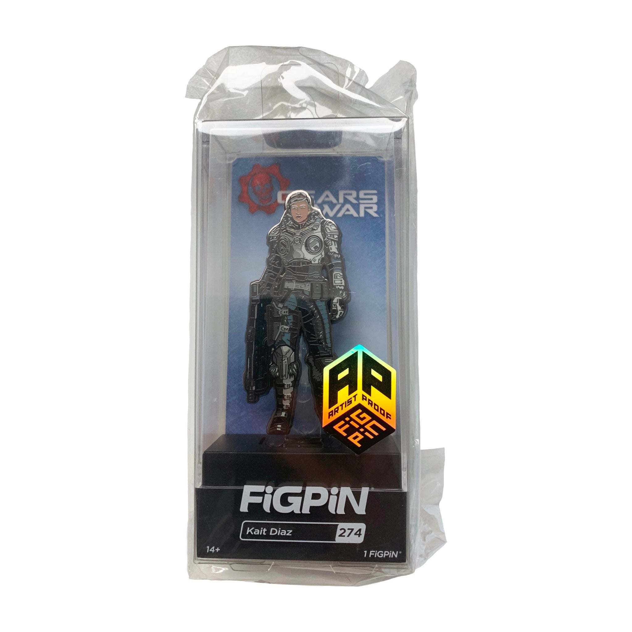 FiGPiN AP Artist Proof Gears of War Kait Diaz 274 Collectible Enamel Pin