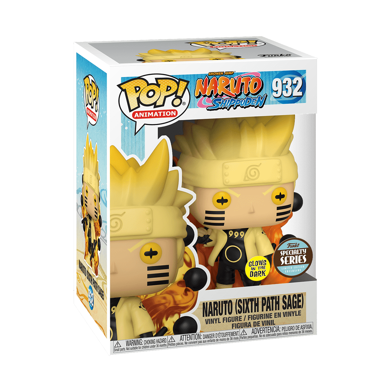 Funko Pop! Animation Naruto 6 Path Sage (GW) Specialty Series Vinyl Figure