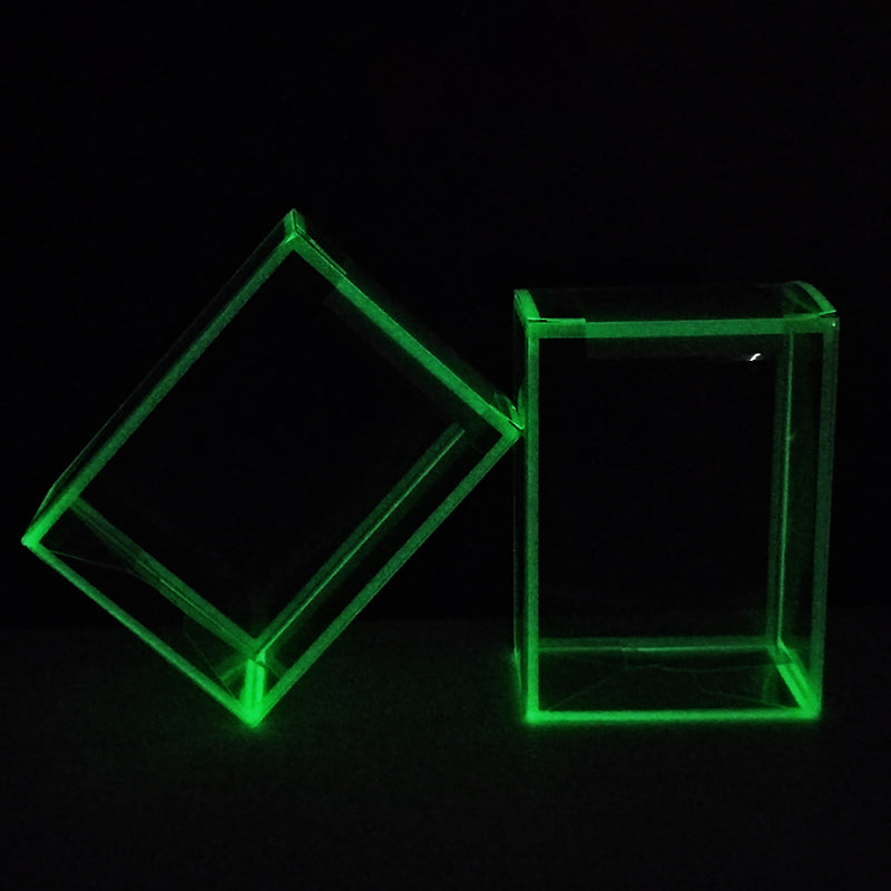 Fundom 0.5mm Green Glow-in-the-dark Pop Protectors Sleeve Case 5-Pack - 4" Inch Pop! Vinyl Figures