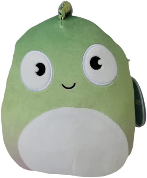 Squishmallows Denton The Chameleon Squishy Soft 8in Colorful Crew Plush