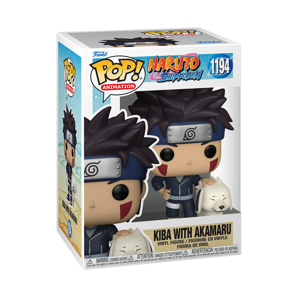 Funko Pop! & Buddy Animation: Naruto Shippuden S9 - Kiba With Akamaru