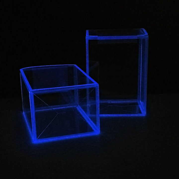 Fundom 0.5mm Purple Glow-in-the-dark Pop Protectors Sleeve Case 5-Pack - 4" Inch Pop! Vinyl Figures