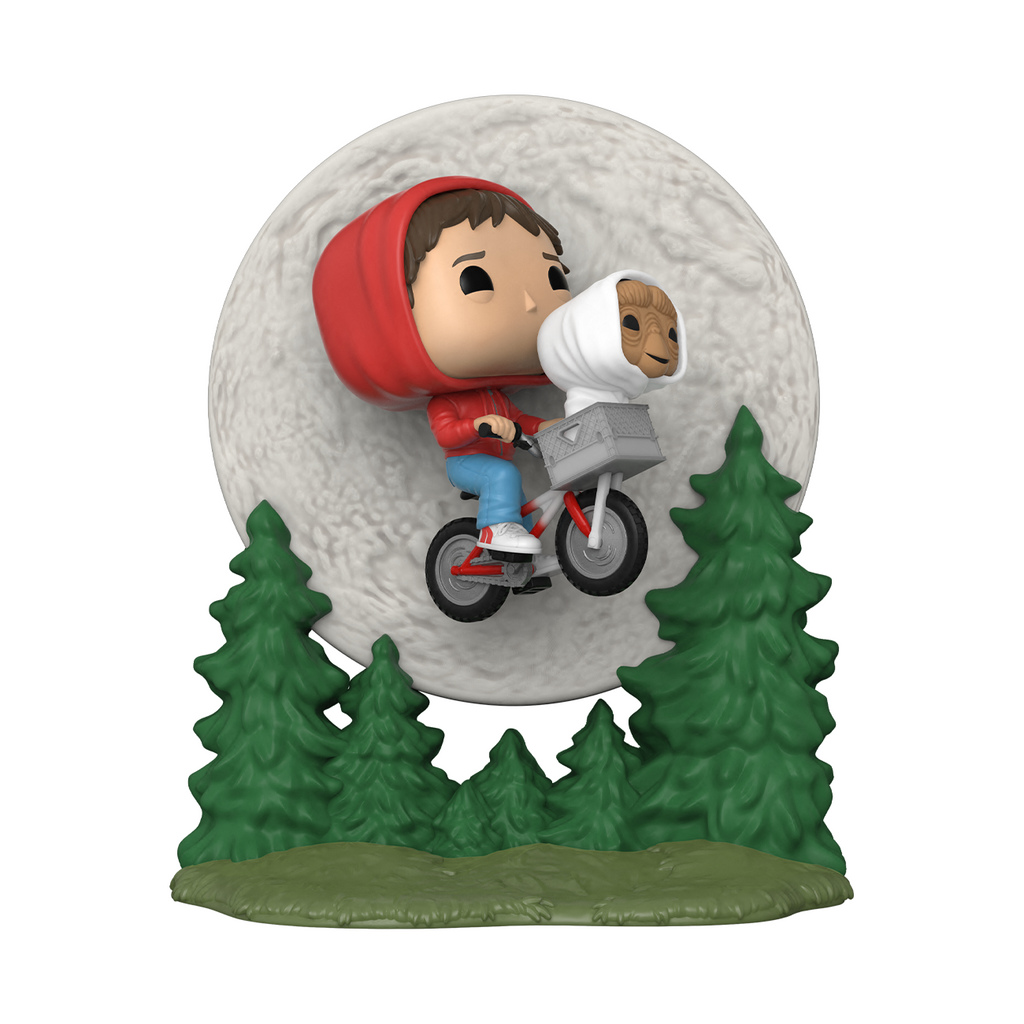 Funko Pop! Moment: E.T. The Extra-Terrestrial - Elliott and E.T. Flying #1259 Glow-in-the-Dark
