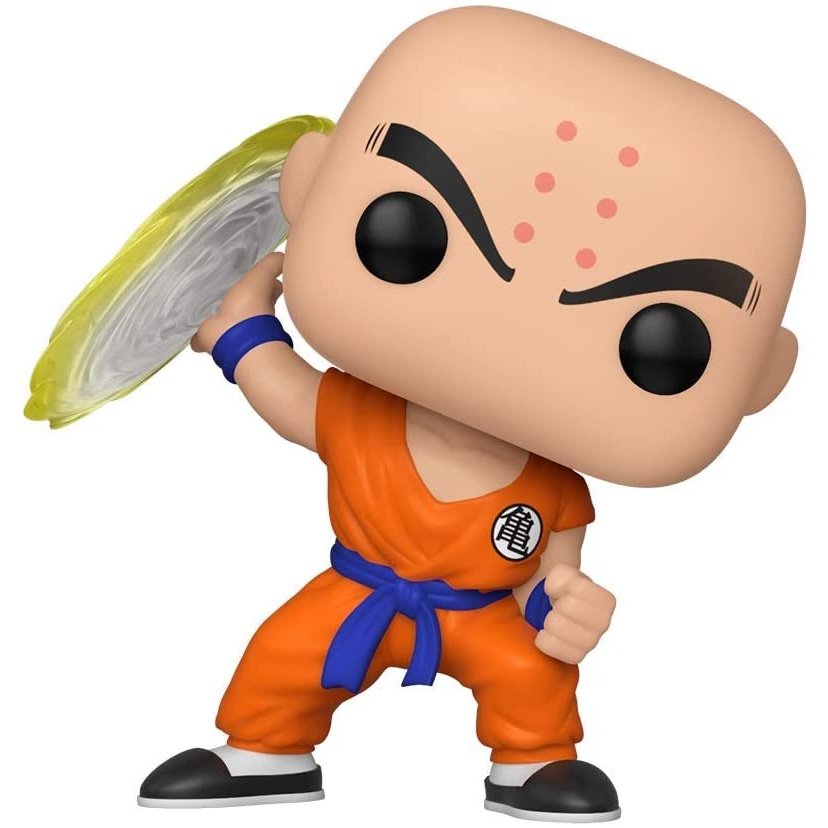 Funko Pop Animation: Dragon Ball Z - Krillin with Destructo Disc Vinyl Figure