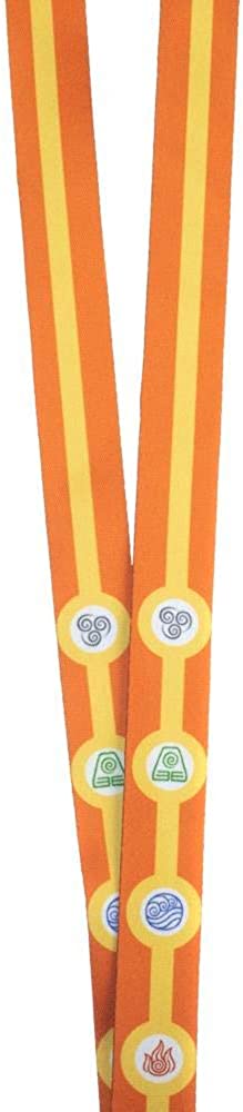 Avatar The Last Airbender Aang Lanyard Neck Strap Id Holder