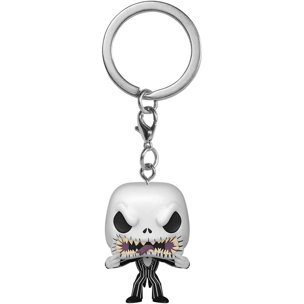 Funko Keychain: Nightmare Before Christmas - Jack Scary Face Vinyl Figure