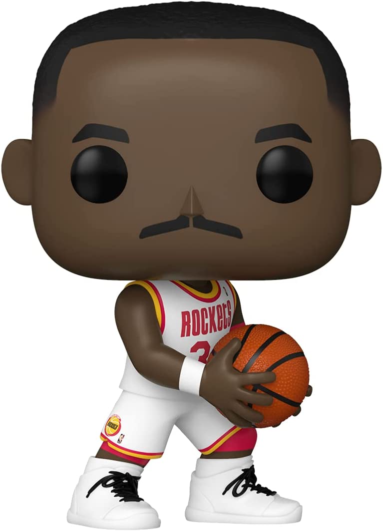 Funko Pop! NBA: Legends - Hakeem Olajuwon Houston Rockets Home Jersey Vinyl Figure