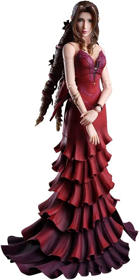 Square Enix - Final Fantasy VII Remake - Aerith Gainsborough Dress Version Play Arts Kai Action Figure