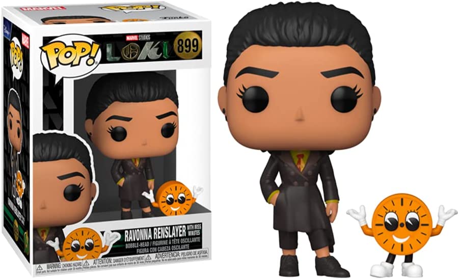 Funko Pop! & Buddy Marvel: Loki - Ravonna Renslayer with Miss Minutes #899