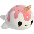 Tasty Peach Aurora 12.5" Vanilla-Berry Nomwhal Plush