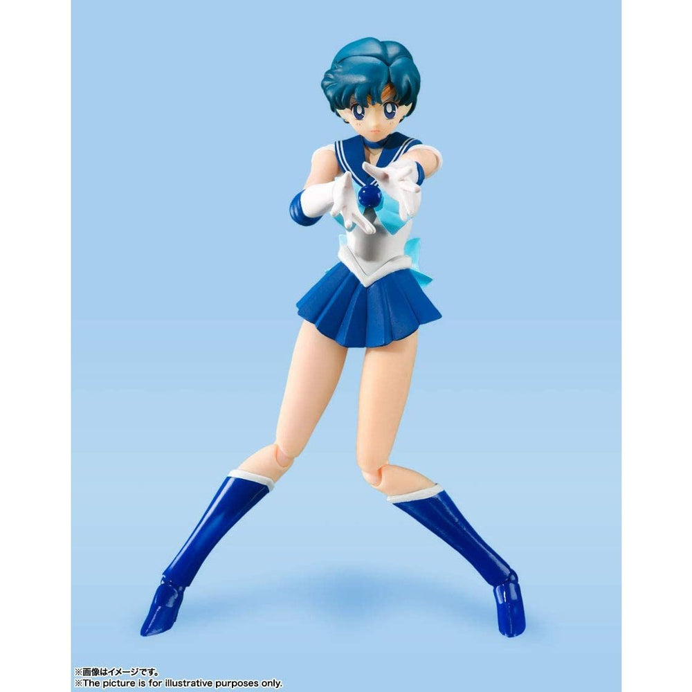 Sailor Mercury Animation Color Edition Pretty Guardian Sailor Moon Bandai Tamashi Nations S.H. Figuarts
