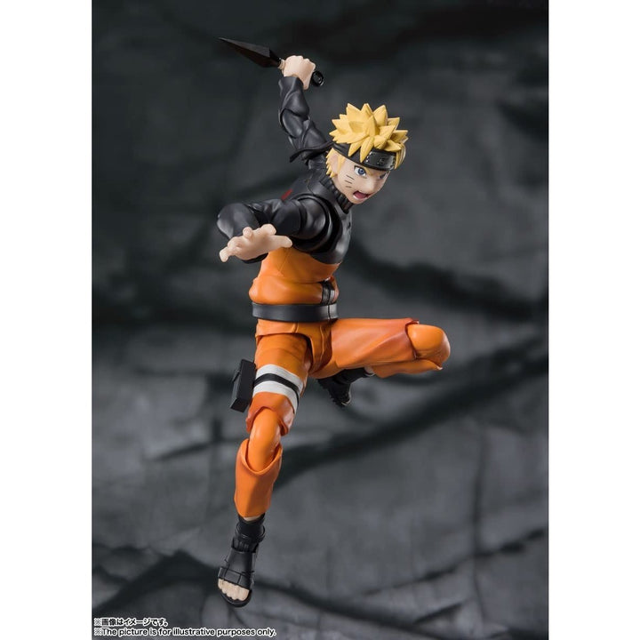 Tamashii Nations Naruto Shippuden Naruto Uzumaki The Jinchuriki Entrusted with Hope Bandai Spirits S.H.Figuarts