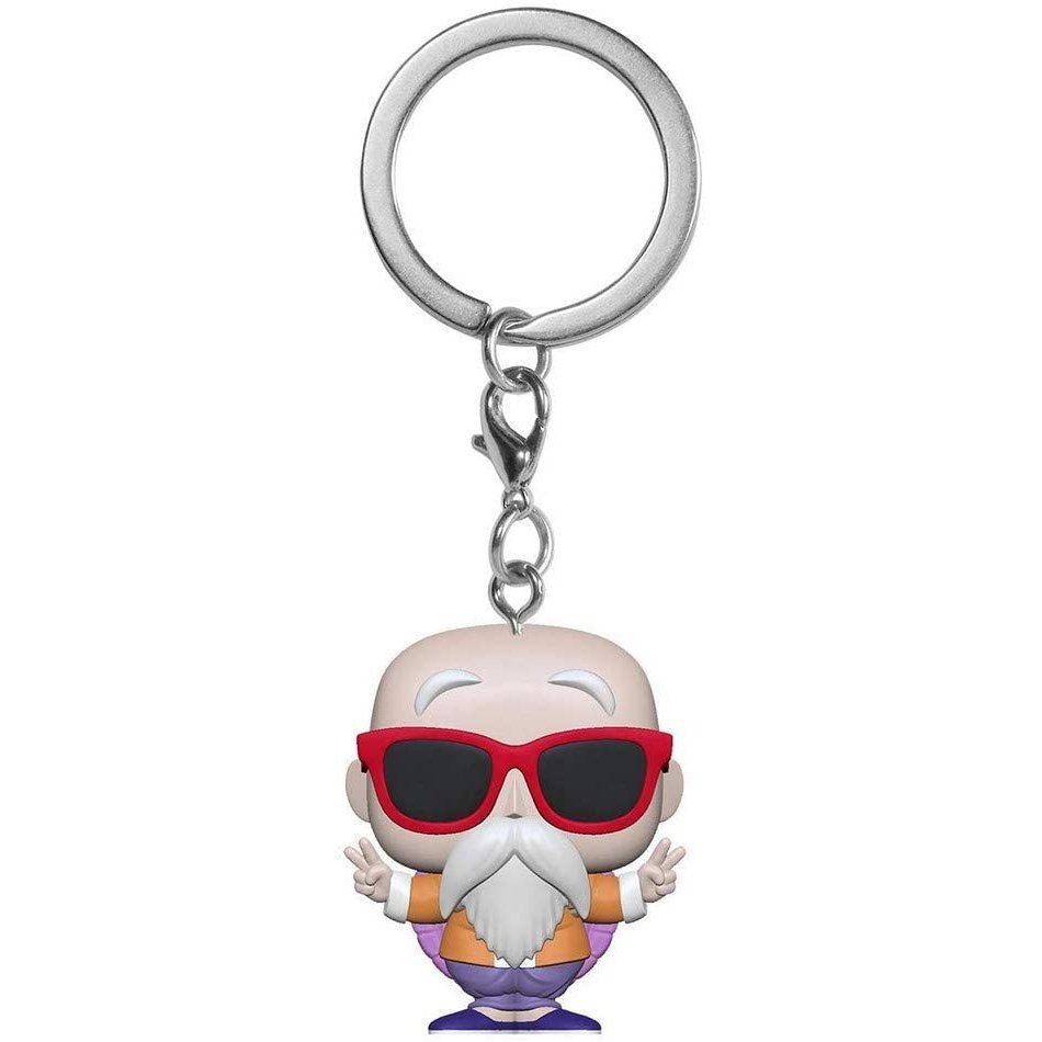 Funko Pop! Keychain: Dragon Ball Z - Master Roshi (Peace Sign) Vinyl Figure