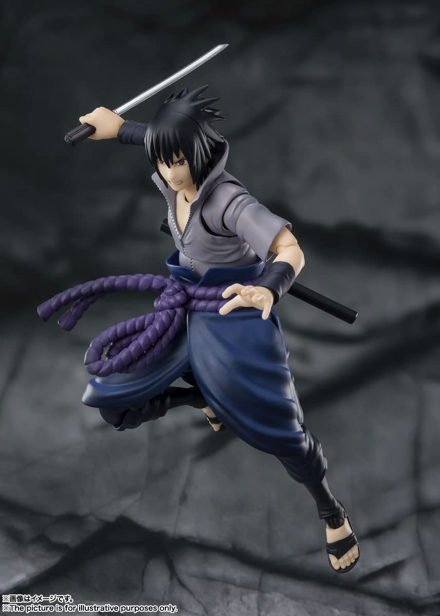 Sasuke Uchiha He who bears all Hatred Naruto Shippuden Bandai Spirits S.H.Figuarts
